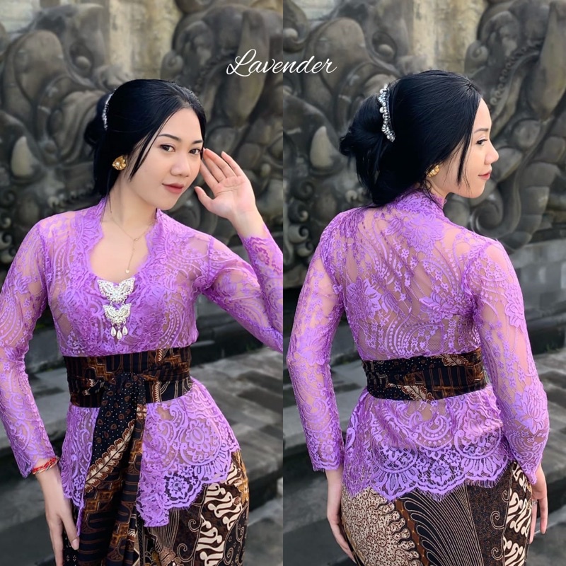 BEST SELLER KEBAYA BALI JADI BROKAT SEMI PRANCIS METALIK KEBAYA BALI BROKAT SEMIFRANCE METALIK