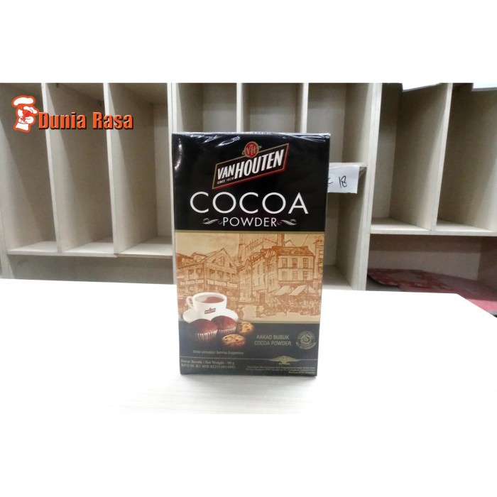 

Van Houten Cocoa Powder 90gr (Gratis MRJELLY Ekonomis 1 Sachet)