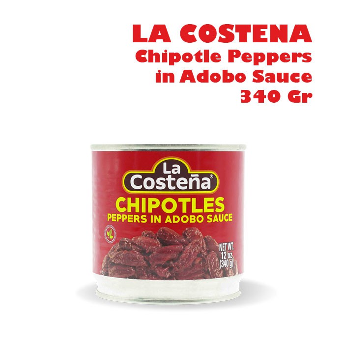 LA COSTENA Chipotle Peppers in Adobo Sauce 340g