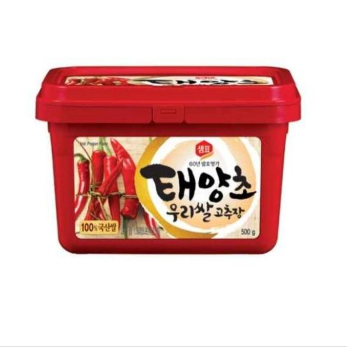 

sempio hot pepper gochujang 500 gr/saus korea KS