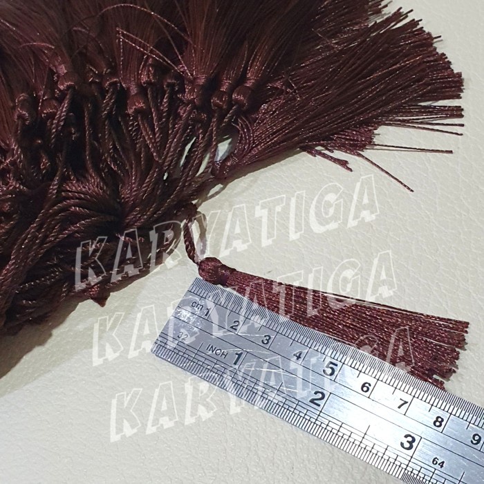 Tasel / Tassel / Rumbai 1 Warna Isi 100 Pcs - Part 1