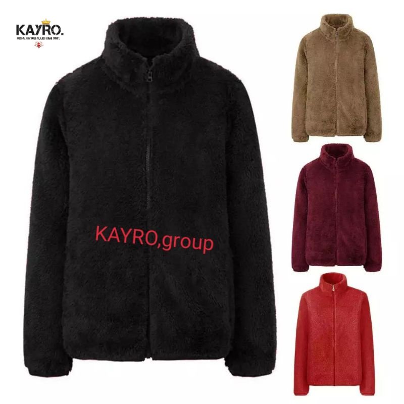 JAKET BOMBER PRIA BULU SHERFA BULU DOMBA JAKET PRIA MUSIM DINGIN BULU SERFA KEREN