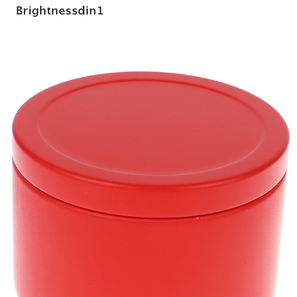 [Brightnessdin1] Wadah Tahan Bau Kedap Udara Aluminium Herb Stash Jar Metal Sealed Can Tea Jar Boutique