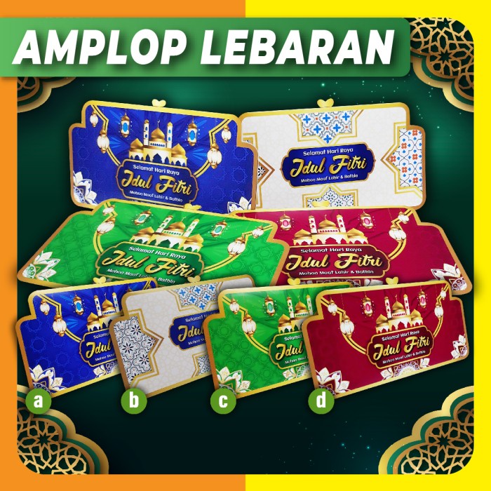 

Amplop THR - Amplop Lebaran - Amplop Idul Fitri - AL4 (isi 6pcs)