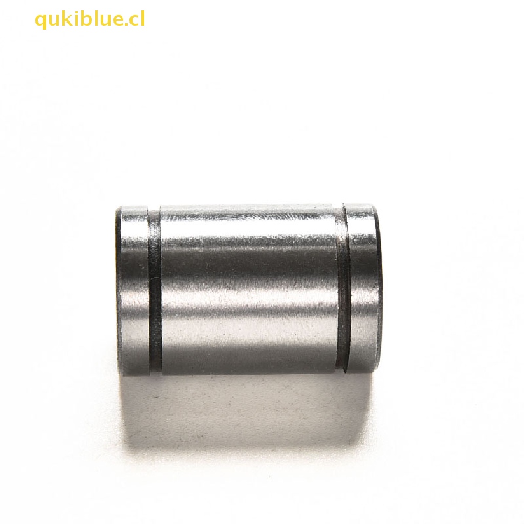 Qukiblue 1PCS Lingkaran Ukir 10mm LM10UU Linear Ball Bearing Bushing 10x19x29mm Baru 1PCS Lingkaran Bertuliskan 10mm Linear Ball Bearing Bushing 10x19x29mm Perak 1PCS Insc