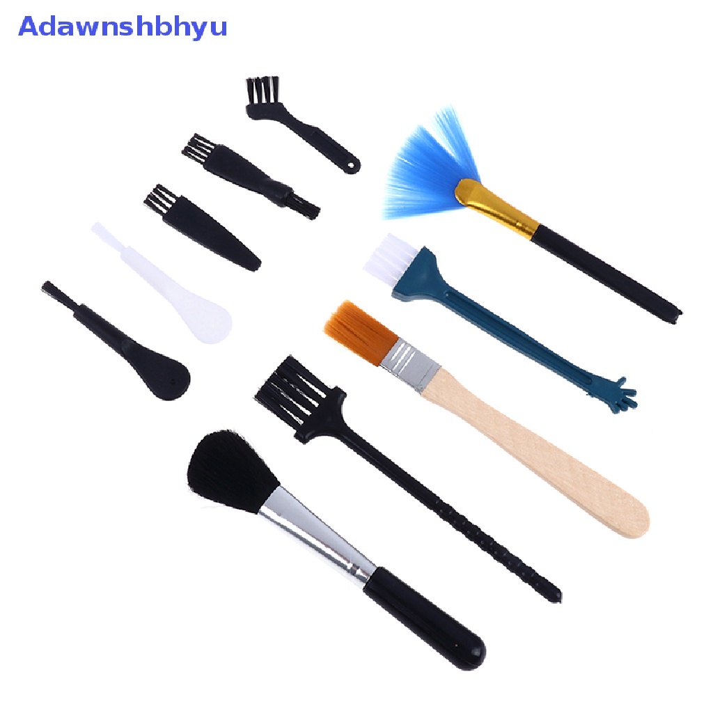 Adhyu 1Set Alat Pembersih Keyboard Laptop Brush Kit Phone Dust Brushes Crevice Cleaning ID