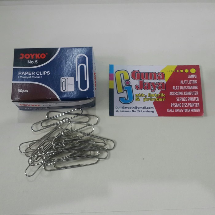 

Paper clips JOYKO No.5 penjepit kertas