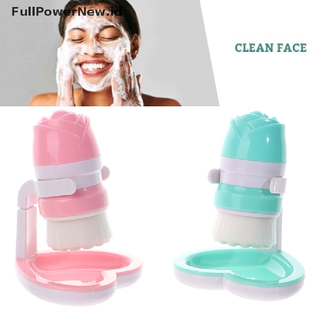 Power Hanging Cleansing Brush Sikat Pembersih Rambut Serat Dengan Alat Kecantikan ID