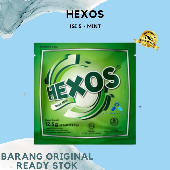 

Hexos Mint Permen Pelega Tenggorokan