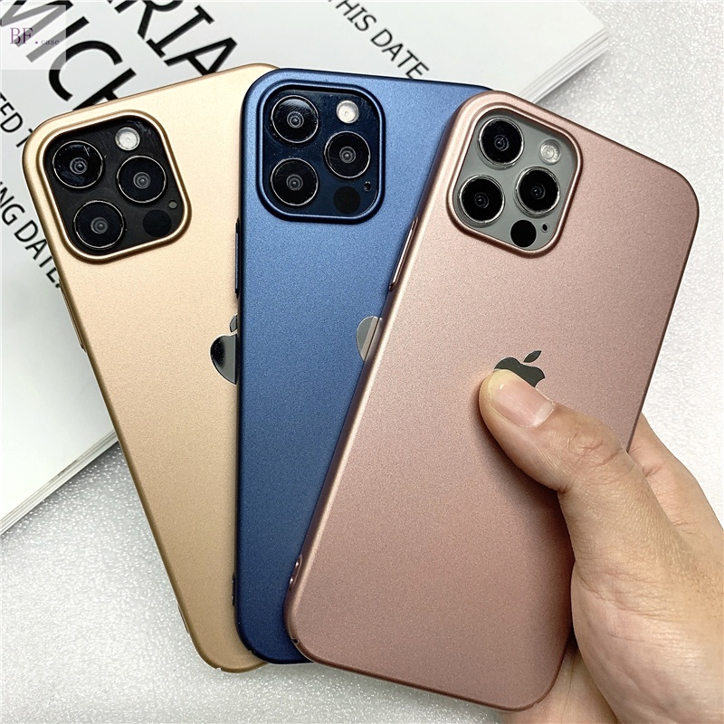 IPHONE Casing PC Keras Ultra-Tipis Untuk Iphone14 13 12 11 Pro Max X XR XSMAX 7plus 8plus 14plus