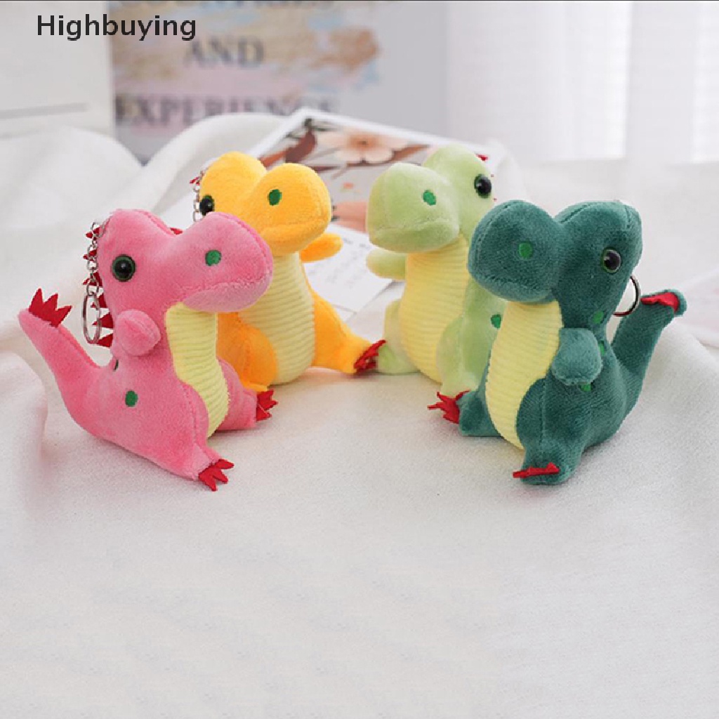 Hbid Dinosaurus Kecil Yang Lucu Boneka Mewah Mainan Gantungan Kunci Fashion Siswa Tas Liontin Anak Hadiah Yang Indah Glory