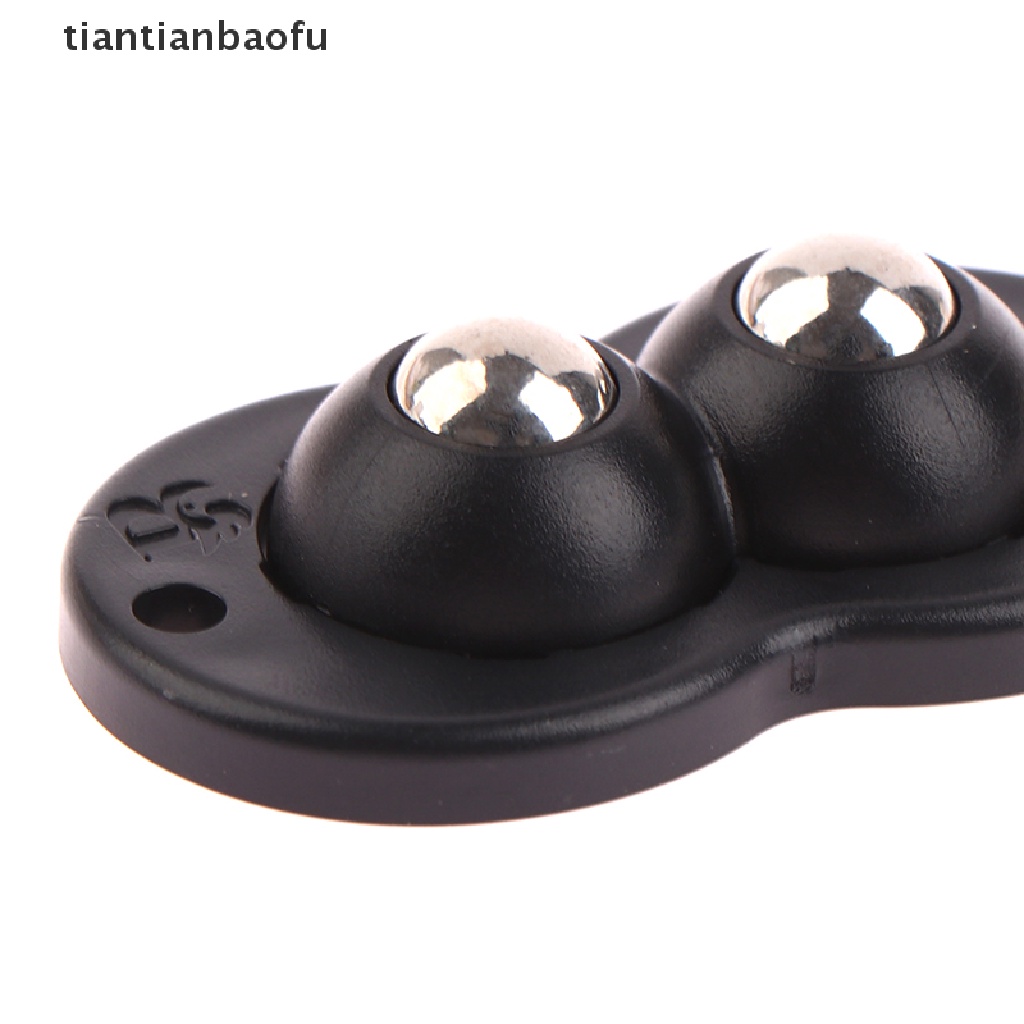 [tiantianbaofu] 1/4pcs Punch-Free Self Adhesive Universal Ball Pulley Rumah Dapat Memindahkan Butik Bola Baja