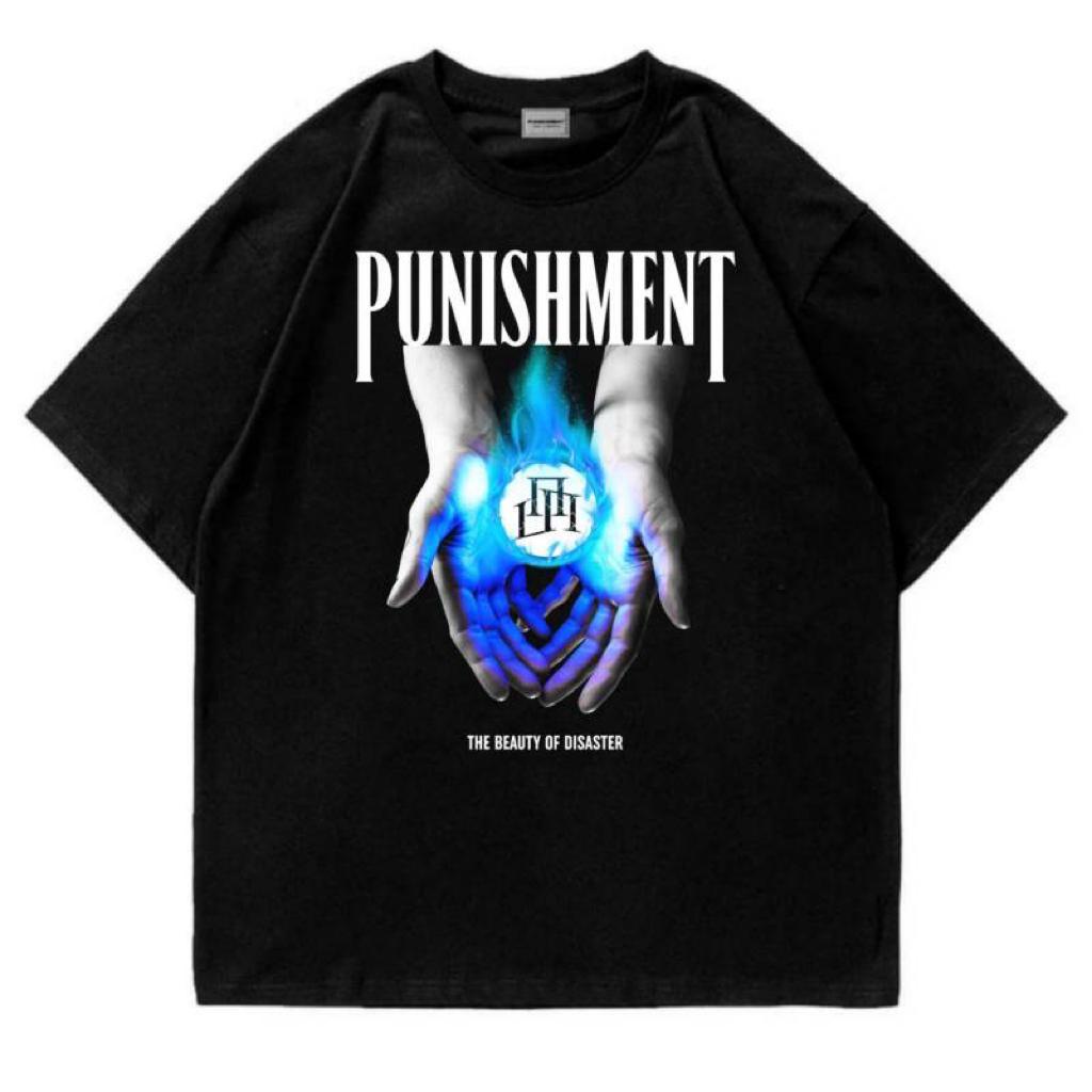 T-Shirt Punishment The Beauty Of Disaster 02C Black Unisex