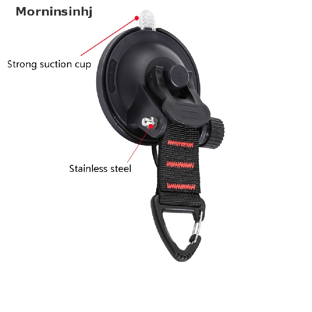 Mornin Car Outdoor Suction Cup Anchor Secure Hook Mobil Sisi Awning Camping Gadget id