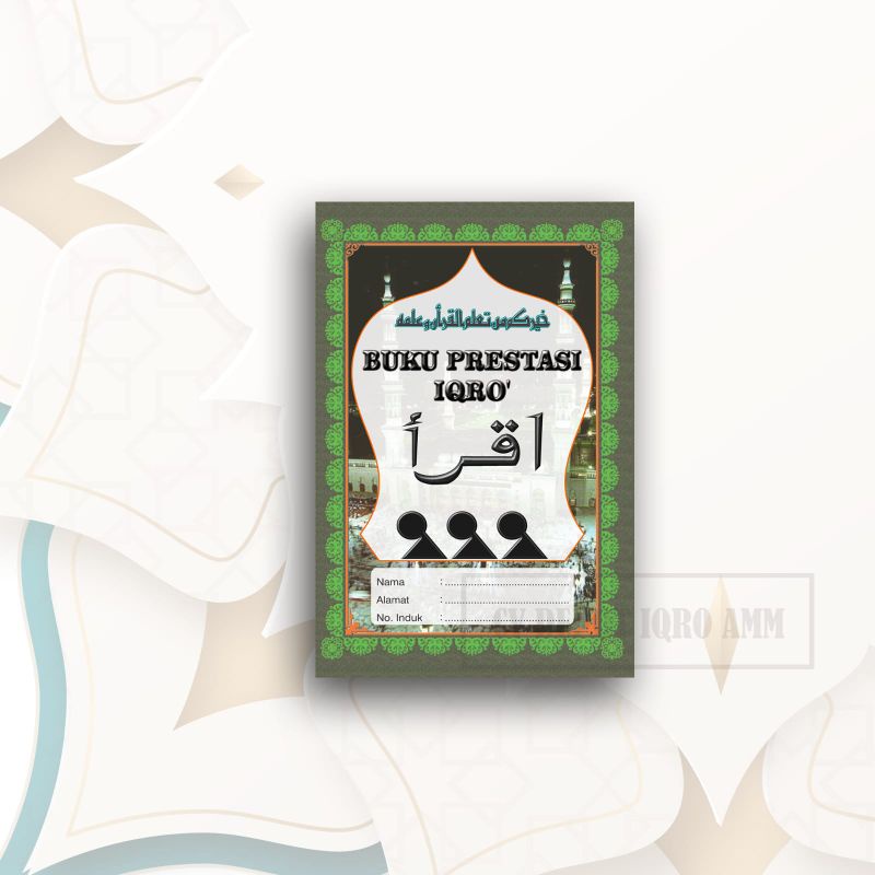 

Buku Tabungan Santri//Buku Prestasi Iqro// Buku Qiroatil Qur'an//Ukuran Saku (10 x 15 cm)