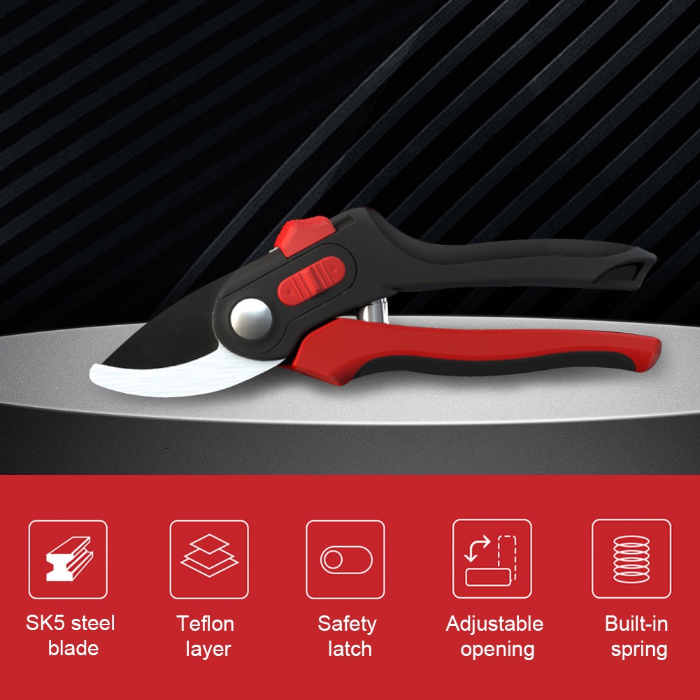 Gunting Dahan Gunting Pohon Peralatan Berkebun Gunting Pruning Dua Jenis Bukaan Bukaan lebar Potong Diameter Hingga 35MM