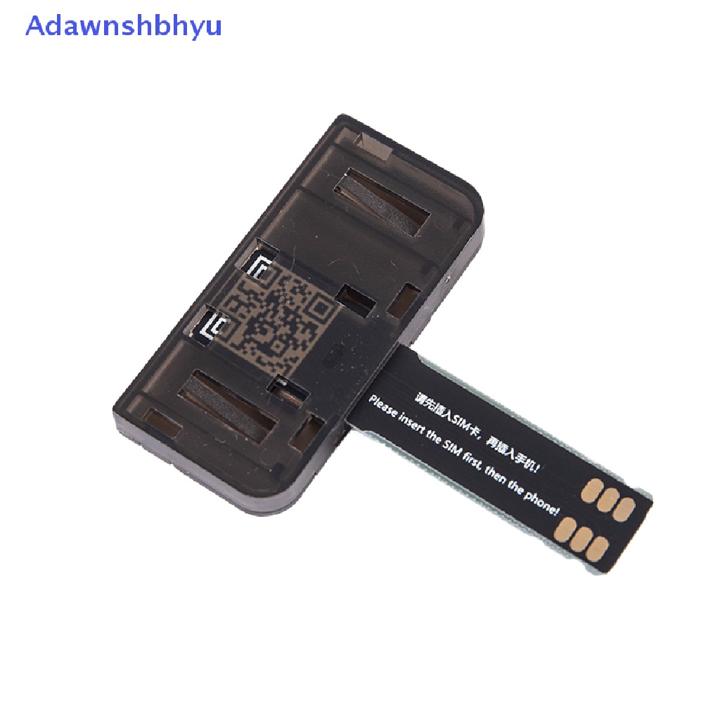 Adhyu Adaptor SIM Card Reader SIM Kartu Mini SIM Nano Untuk Hp Android (Plug And Play) ID