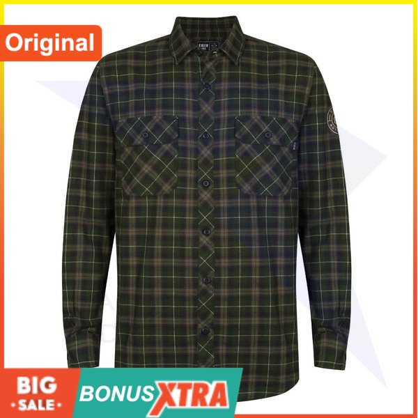 Kemeja EIGER1989 MYRTLE SHIRT Olive 91000 6745 Original Cowok Bandung