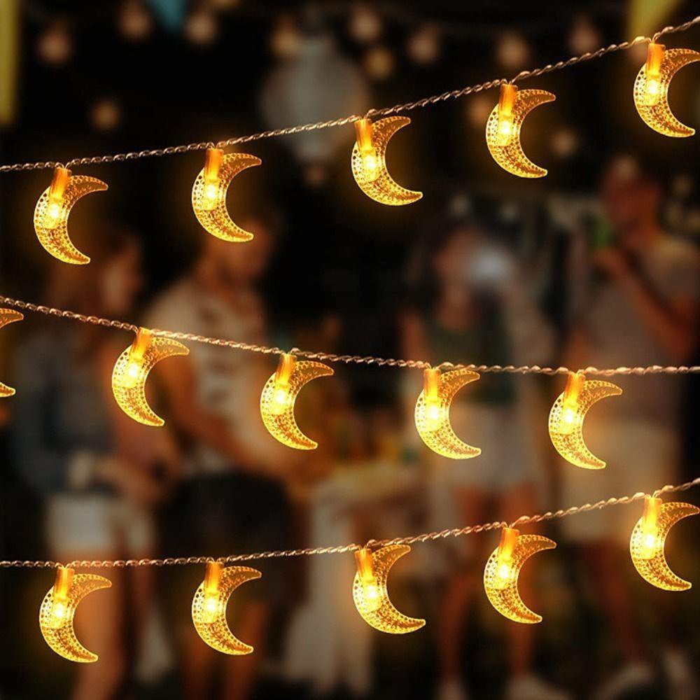 [Elegan] Mubarak String Light 1.5M Pesta Bulan Al Adha Kareem Hiasan Ramadhan Muslim