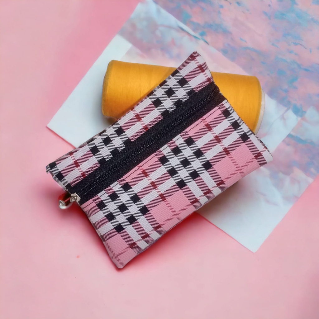 Dompet kartu koin ukuran 13x9 Dompet mini yang simple, cocok untuk souvenir pernikahan/Bonus toko emas