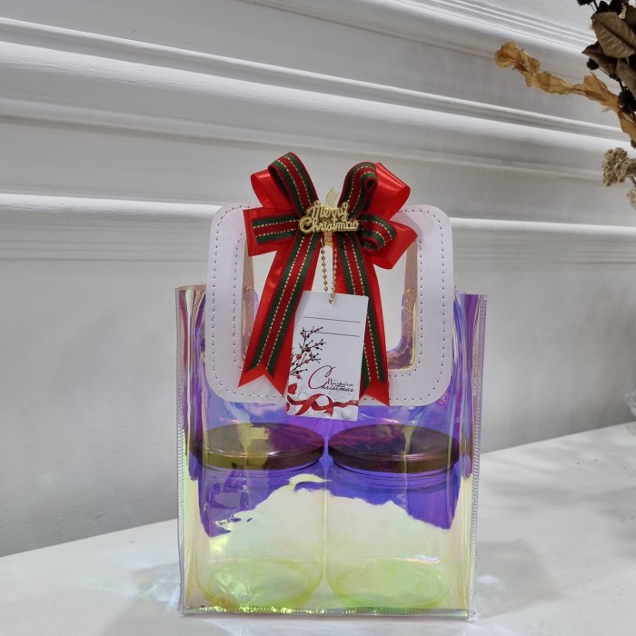 

⭐BISA COD⭐ tas mika hologram premium