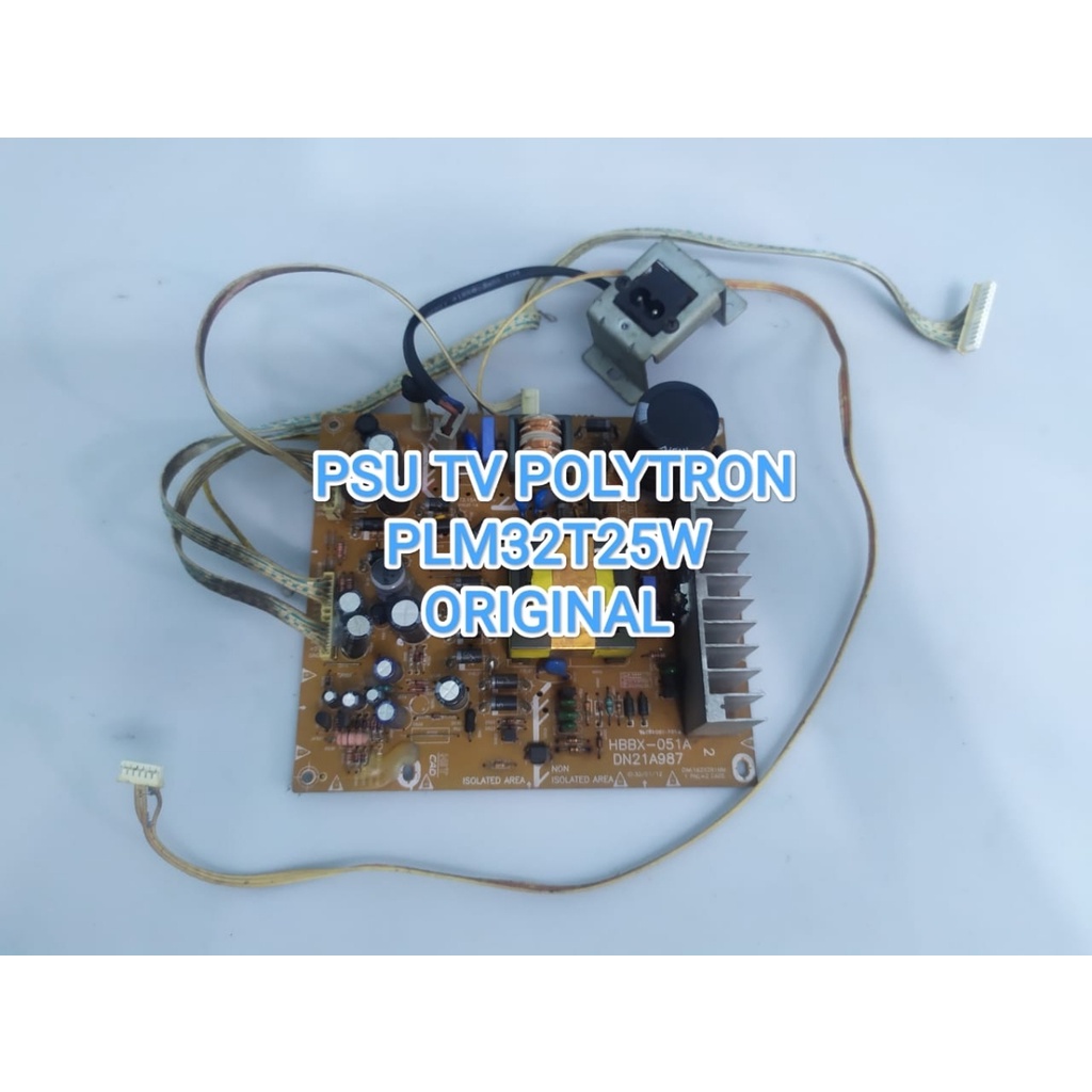 PSU TV POLYTRON PLM32T25W ORIGINAL COPOTAN