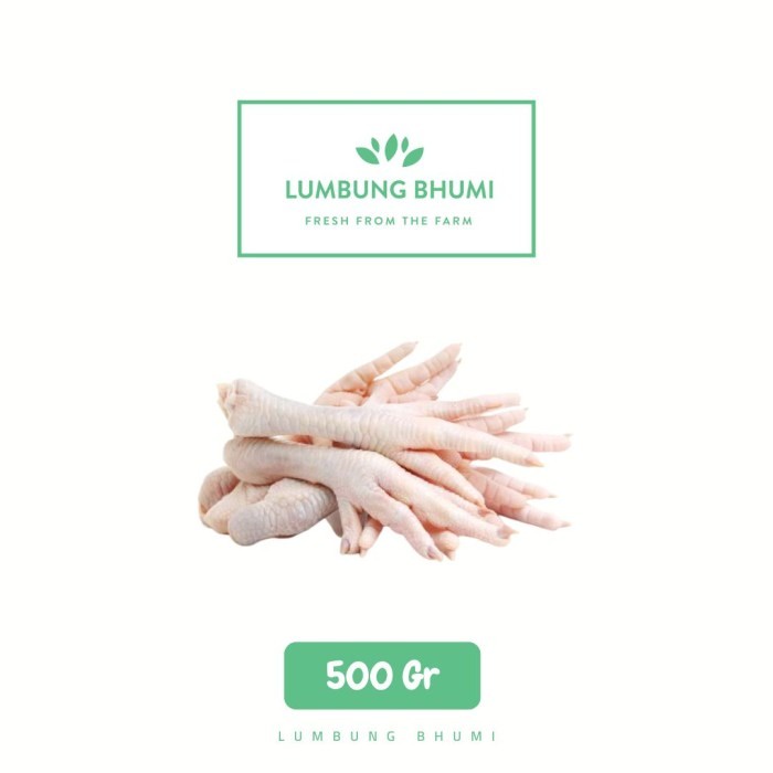 

Lumbung Bhumi - Daging Ayam Ceker 500 Gr ( Bahan Pokok )