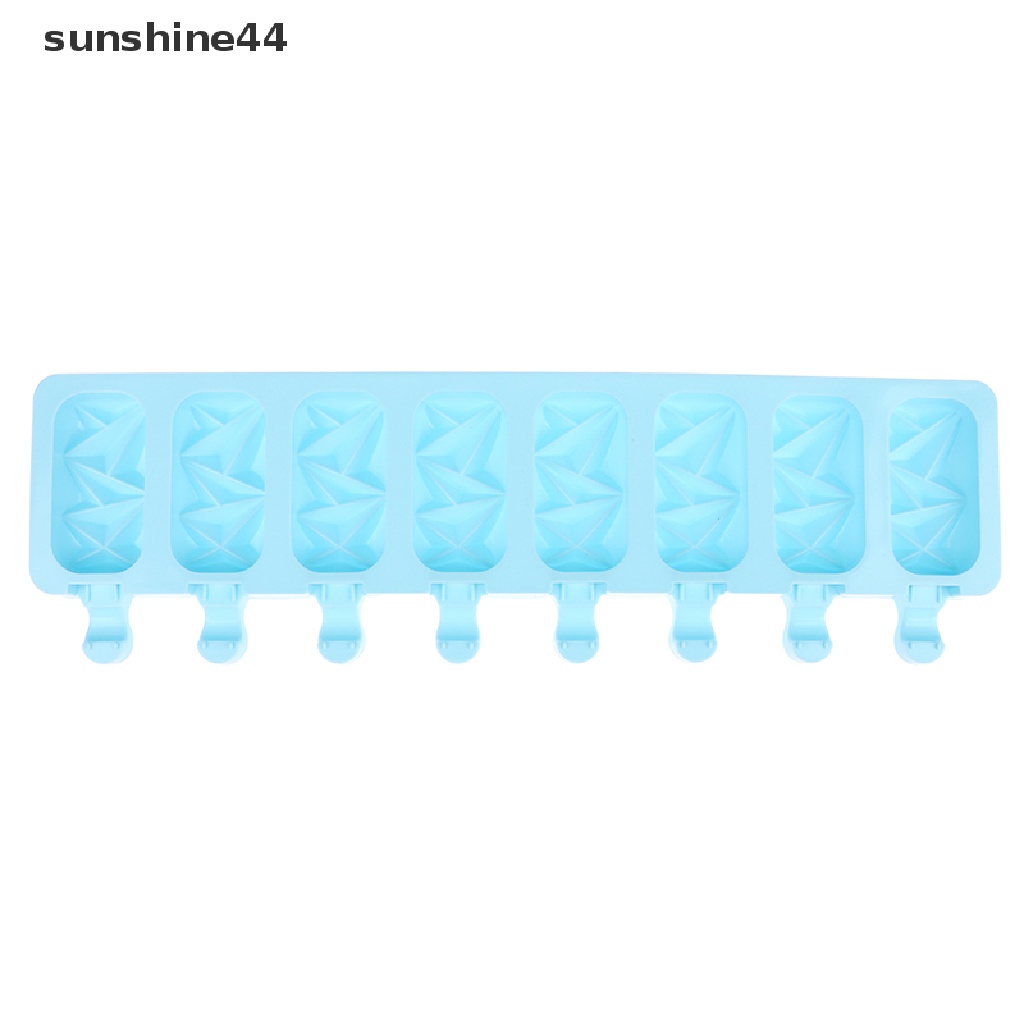 Sunshine Cetakan Es Loli Bentuk Berlian DIY Coklat Pastry Silicone Mold Ice Cream Maker ID