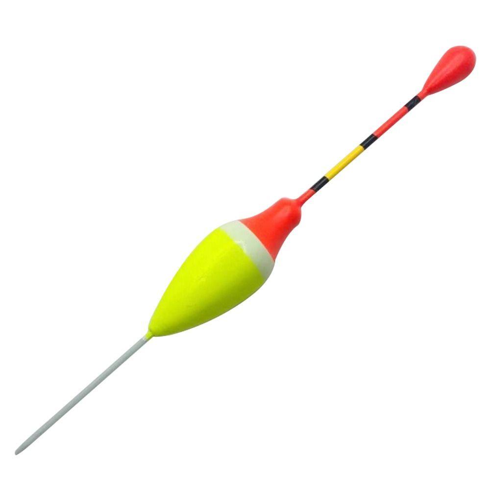 TOP 10pcs Pelampung Pancing Eye-catching Portable Sensitivitas Tahan Lama Bobber Float