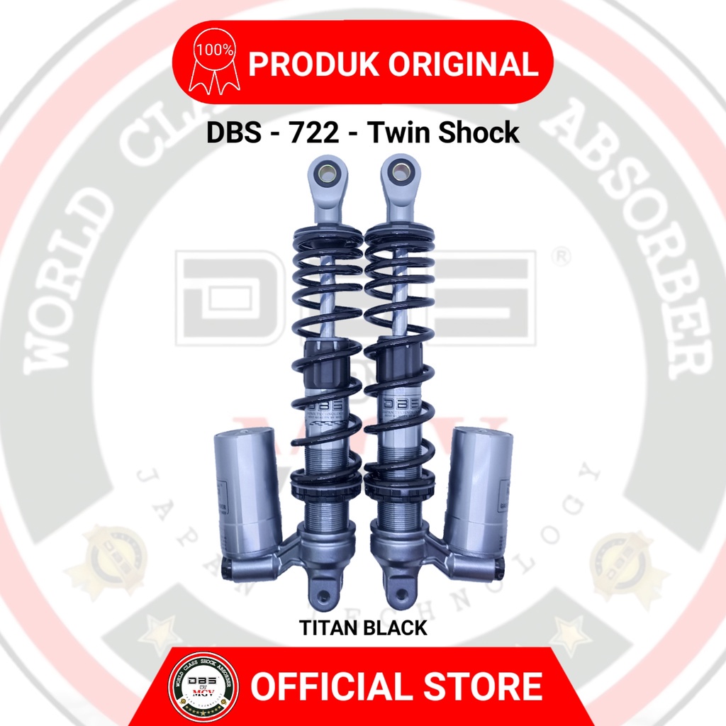 [ BISA COD ] Shock Tabung DBS 722 E SERIES YAMAHA XMAX 250 NMAX 155 N MAX X MAX