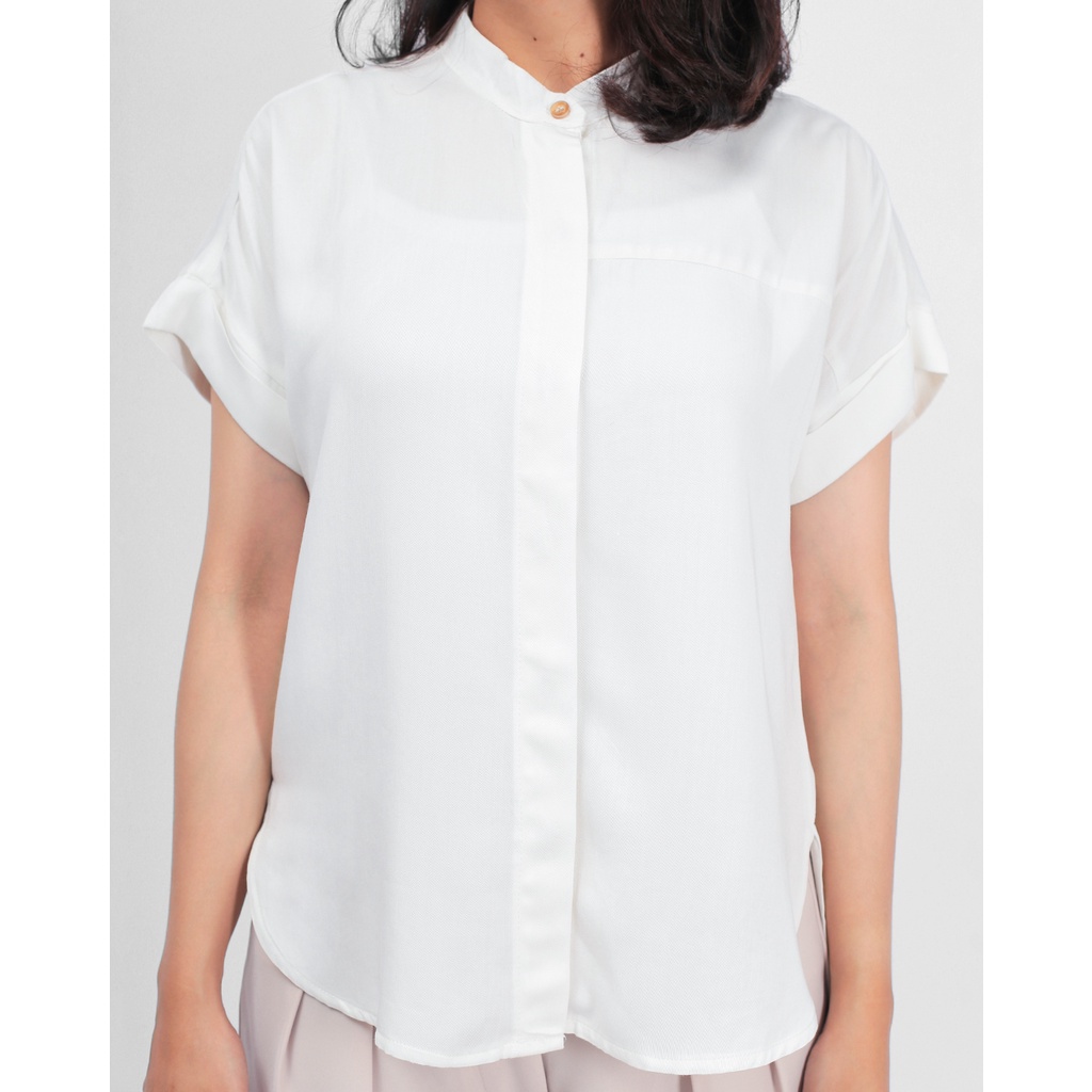 Khakikakiku  Ruby shirt white