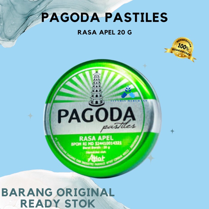 

Permen Pagoda pastiles APEL 20 gram