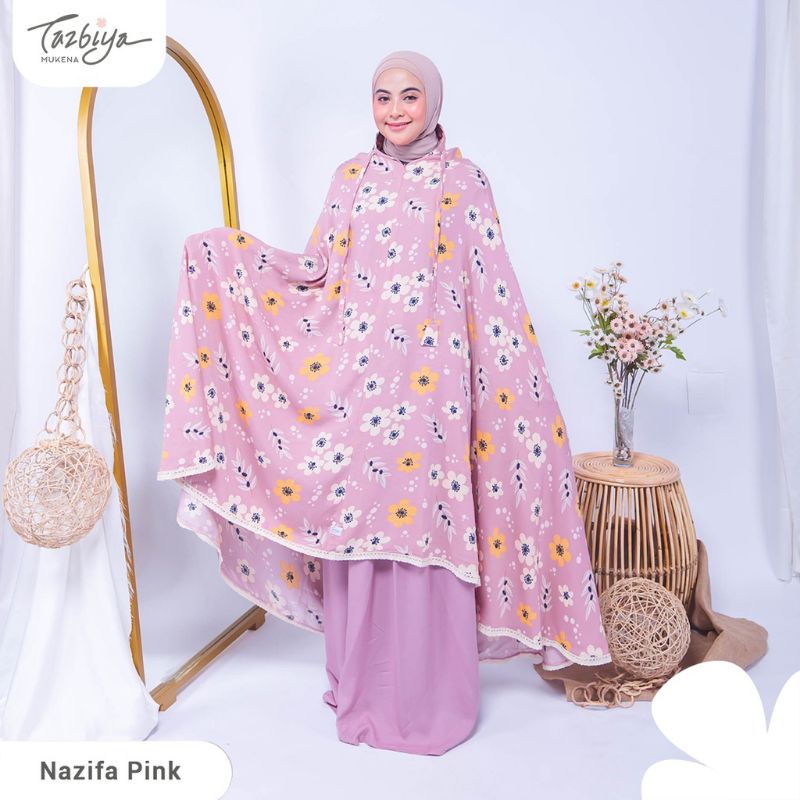MUKENA TAZBIYA KOMBINASI 2IN1 NAZIFA SERIES ALLSIZE