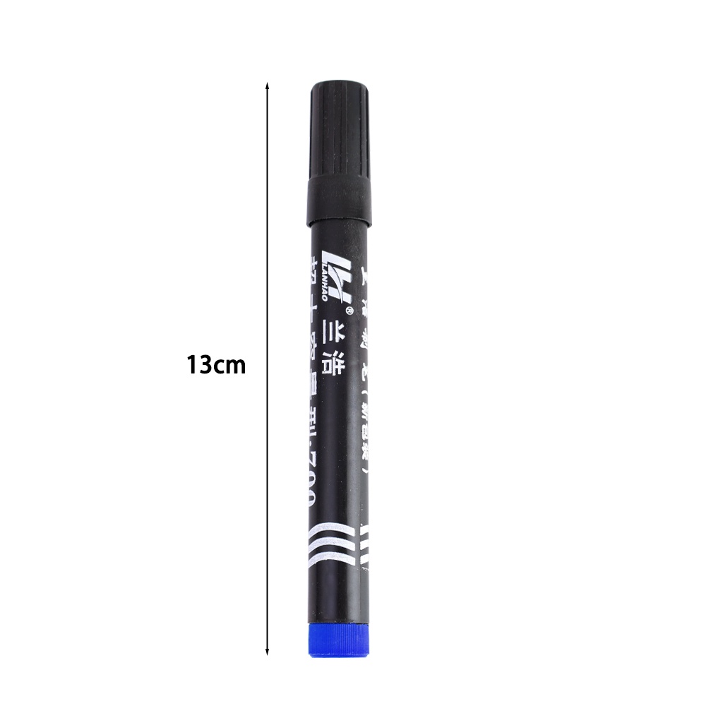 Drawing Art Scribble Pen Quick-drying Gel Pen Waterproof Paint Marker Pen Tulisan Siswa Lukisan Sketsa Spidol Berkapasitas Besar Penanda Berminyak Hitam Biru Merah Spidol Permanen