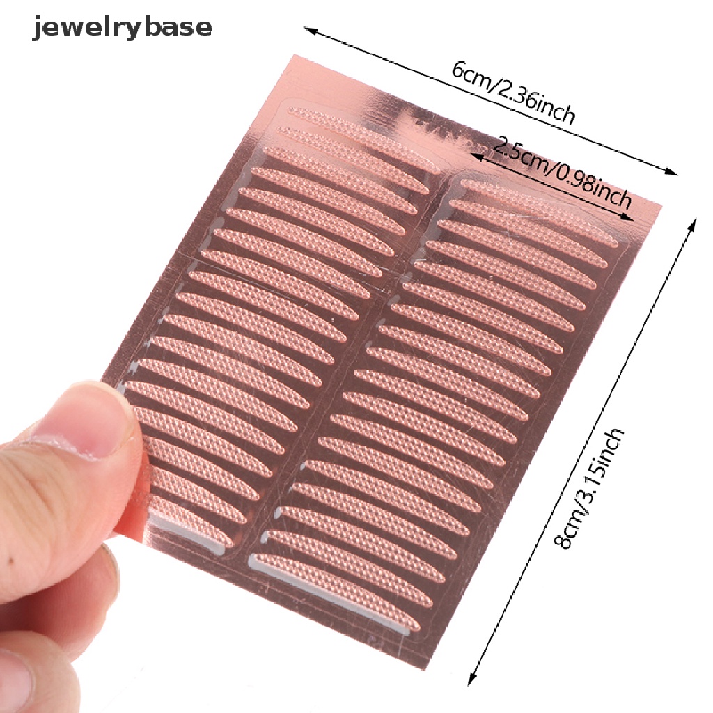 [jewelrybase] 36pcs/lembar Invisible Thin Eyelid Clear Adhesive Sticker Tape Lift Strips Butik