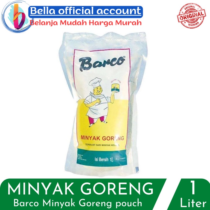

Barco Minyak Goreng 1 Liter / 1000 ml Pouch