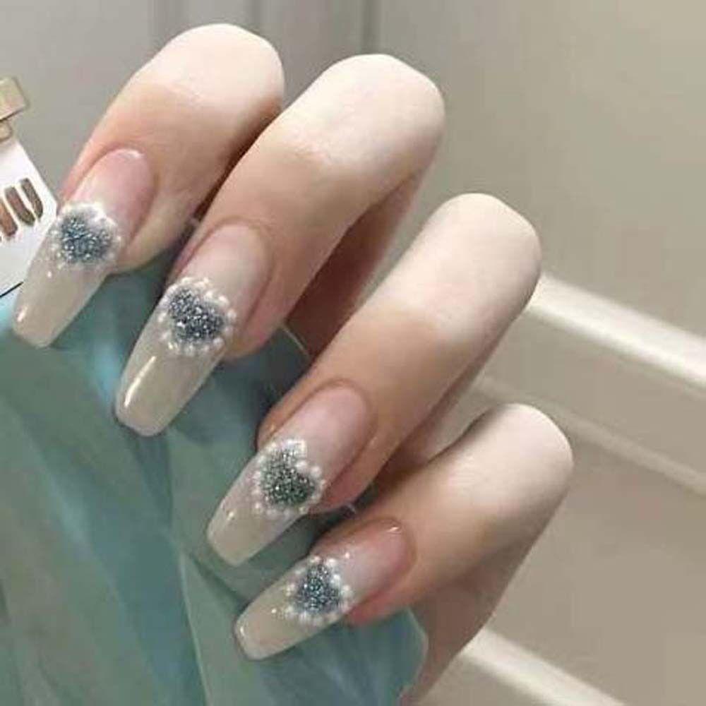 Mxbeauty Hiasan Kuku Jantung Resin Fashion Cinta Hati Manicure Aksesoris Hiasan Kuku Mutiara Heart Nail Jewelry