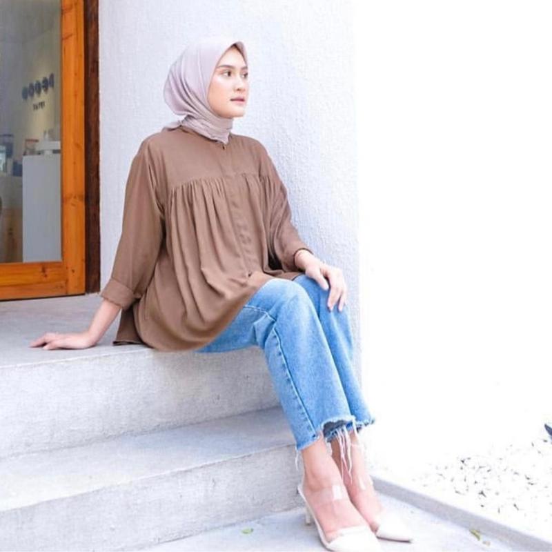 ilook | Blouse Crincle Iteta | Atasan Blous Wanita