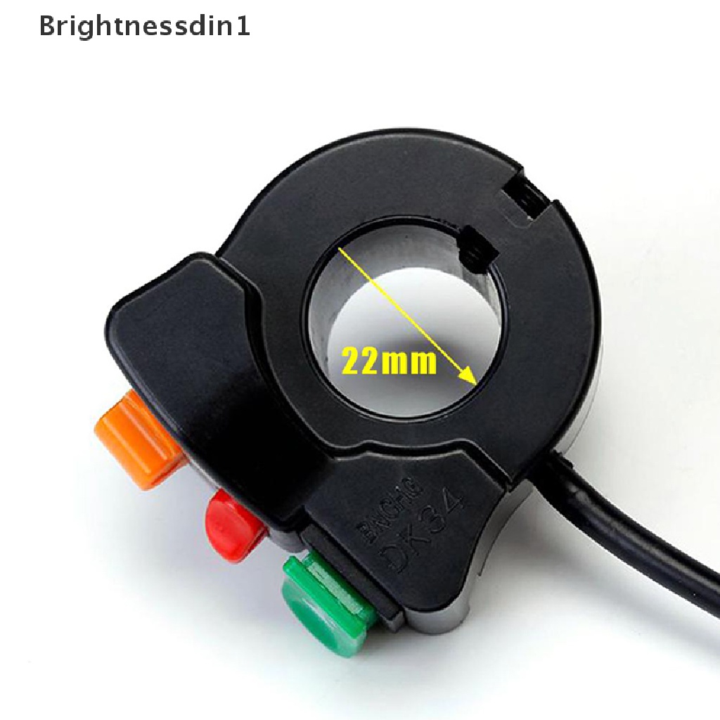 [Brightnessdin1] Stang Motor 7per8 Sein Klakson Head Light Beam Kill Switch Butik