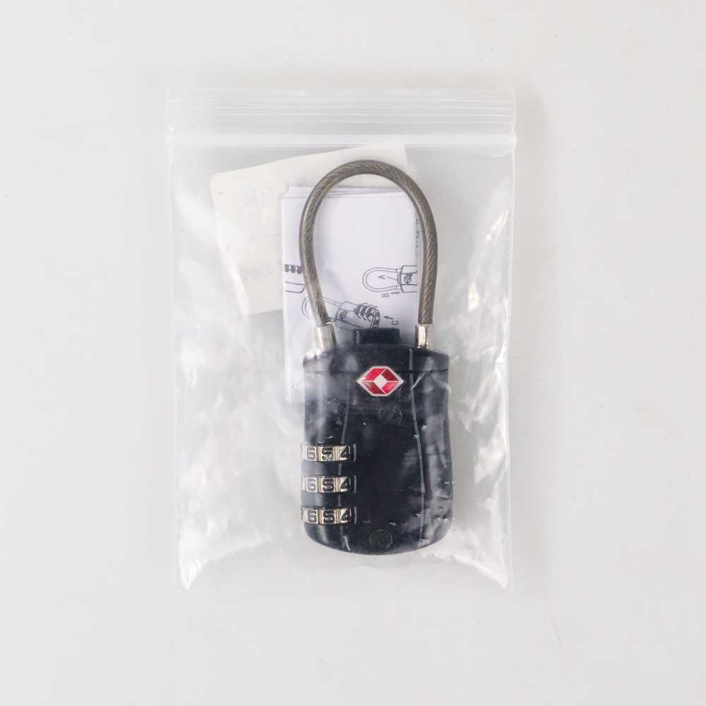 (BISA COD) FTIHSHP TRAVELSKY Gembok Koper TSA Padlock Kode Angka 3 Digit - TSA007