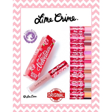 ⭐BISA COD⭐ Lime Crime Velvetines Murah Authentic - Bleached