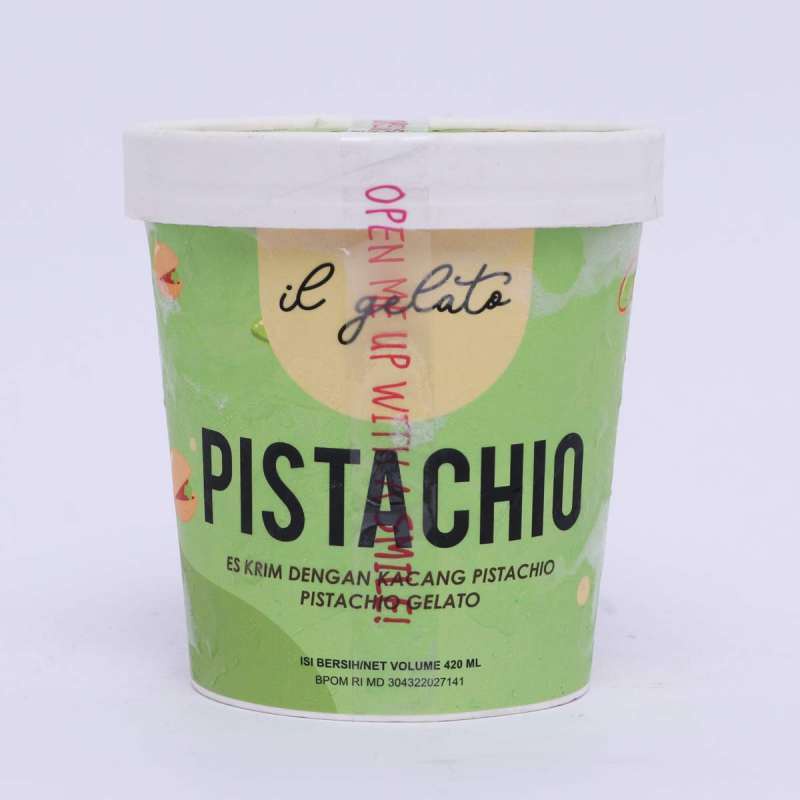 

IL GELATO ESKRIM RASA PISTASIO 420ML