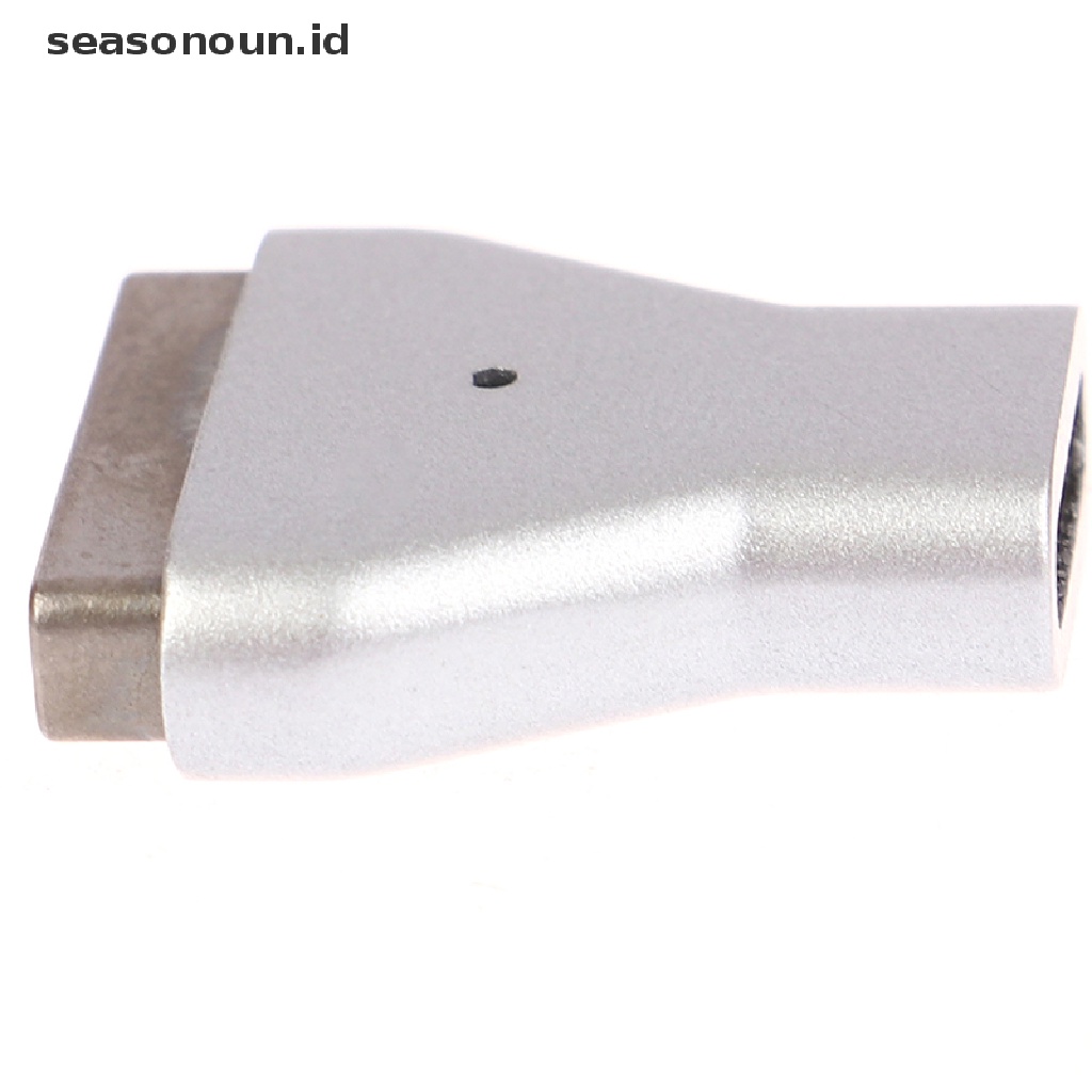 Seasonoun Adaptor PD USB Magnetik Tipe C Untuk Konverter Plug Magsafe 2 MacBook Pro.