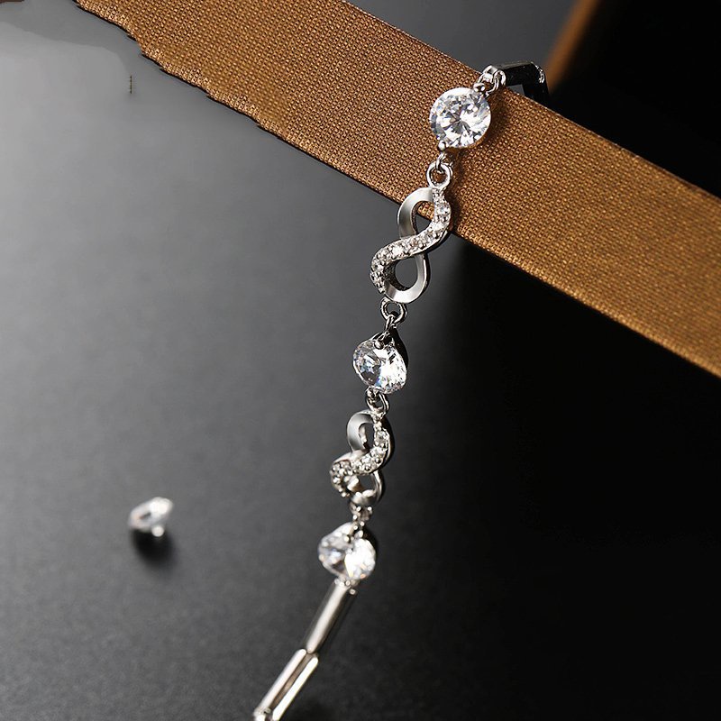 Goldkingdom Aksesoris Perhiasan Fashion Ready Stock Niche Desain Gelang Temperamen Sederhana Jepang Dan Korea III Gelang Cinta