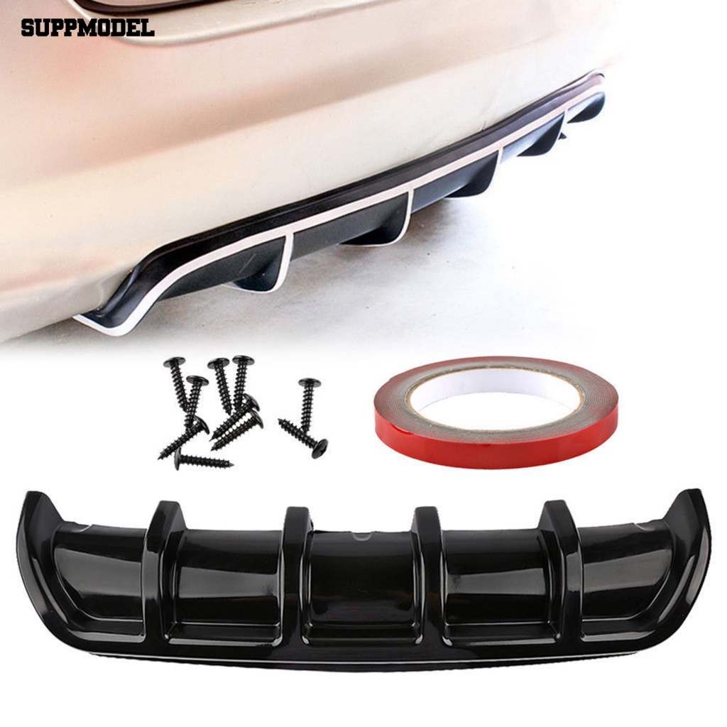 Suppmodel ABS Bumper Spoiler Untuk Pelindung Spoiler Bumper Ekor Auto Mobil