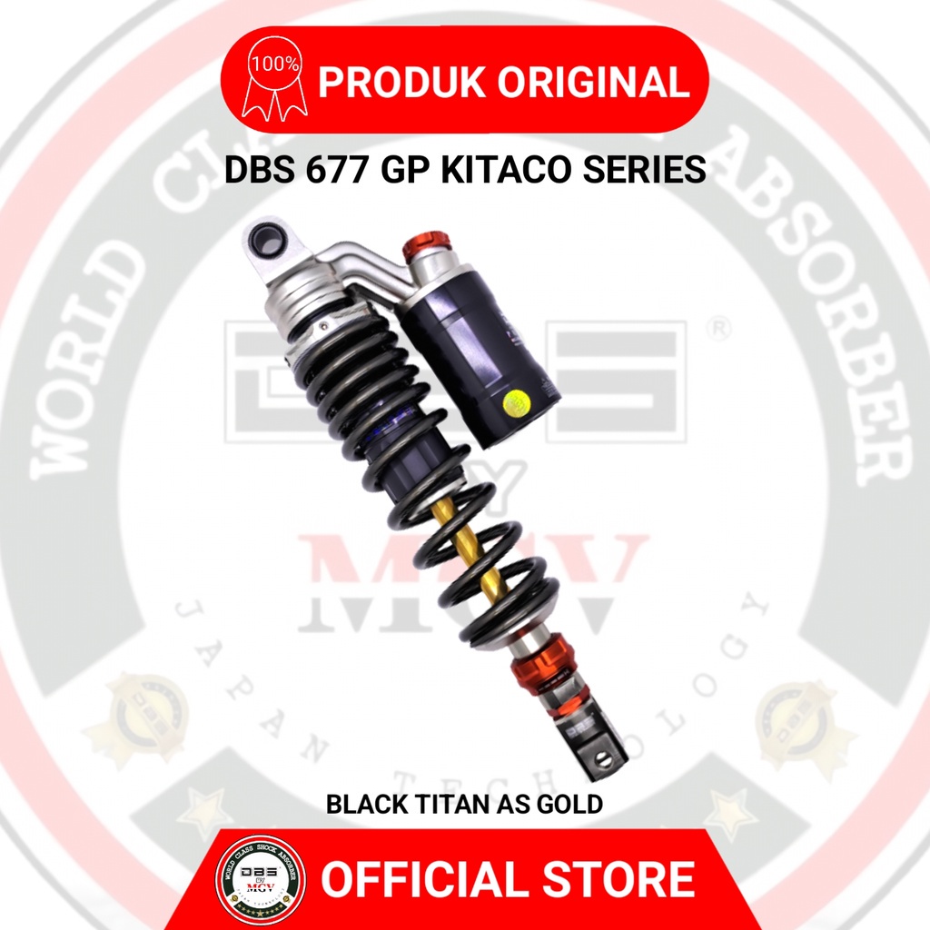 [ BISA COD ] Shock Tabung DBS 677 GP KITACO VARIO 160 VARIO 150 VARIO 125 X RIDE