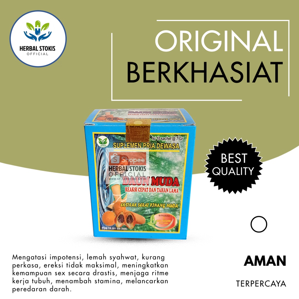 

Serbuk Jamu Herbal Daun Muda Original Jamu Kuat Pria Penambah Stamina Paling Ampuh