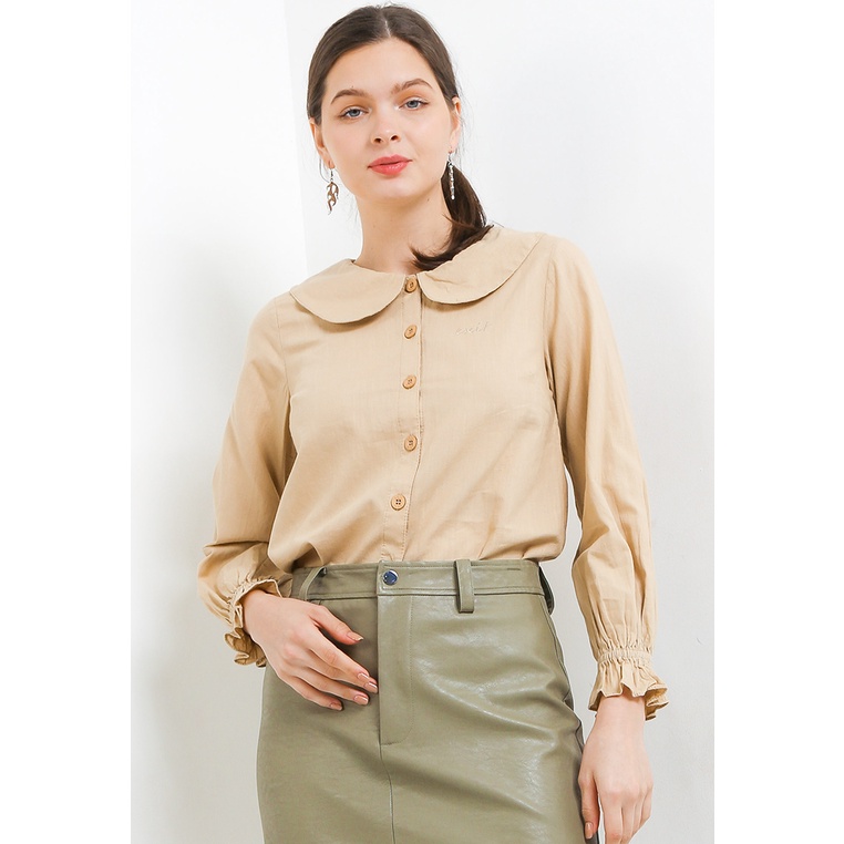 Kemeja Wanita Exit Original Vintage Cewek Chic Katun Sophie Blouse Perempuan