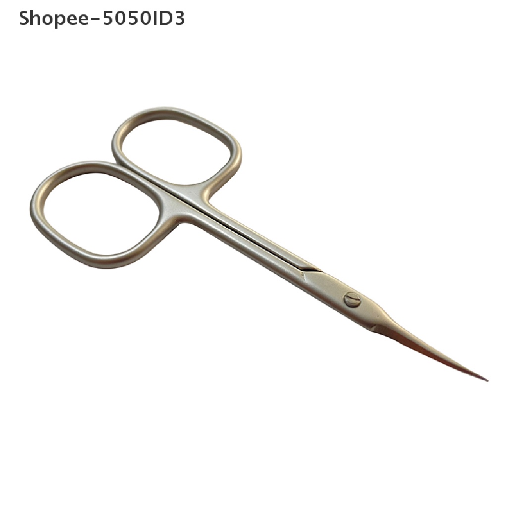 [HOT] Stainless Steel Ujung Lengkung Pisau Tipis Gunting Kutikula Gunting Kuku Trimmer [ID]