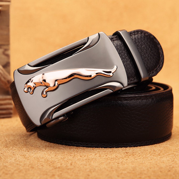 Sabuk pria  import, fashion,kulit asli,gesper otomatis,Ikat Pinggang pria belt Gesper pria dewasa ke